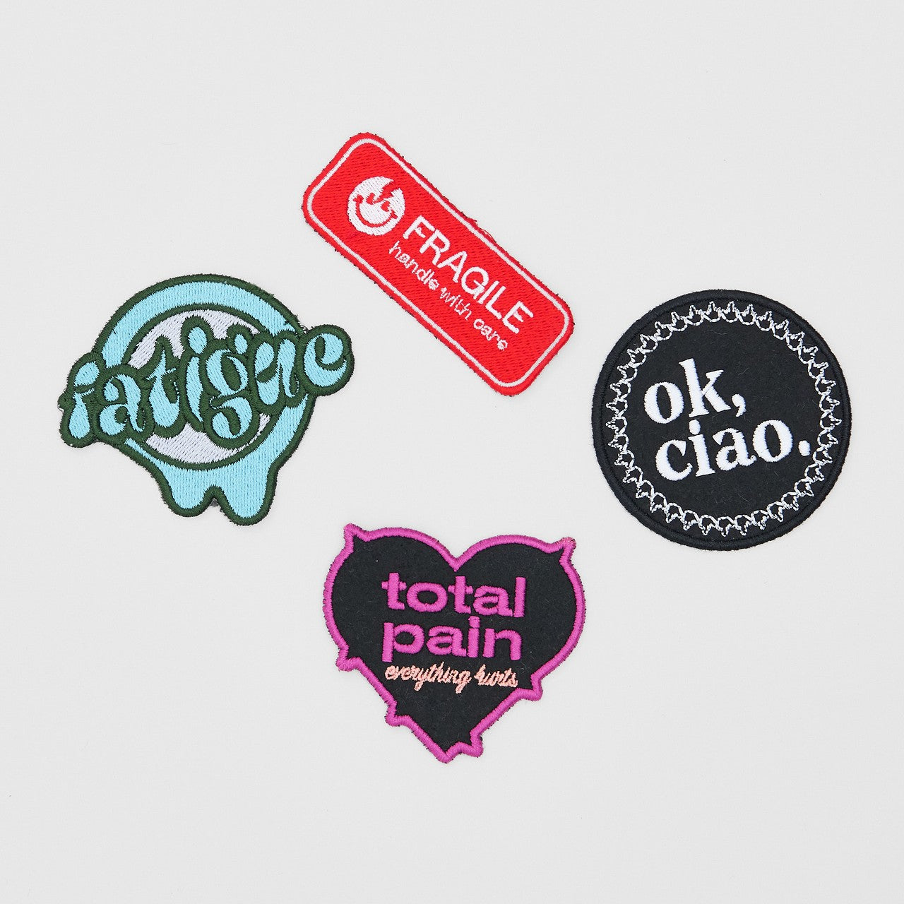 Patches 4er-Set