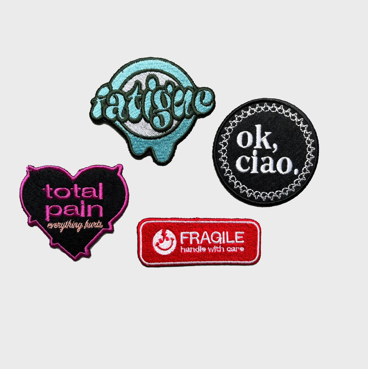 Ensemble de 4 badges