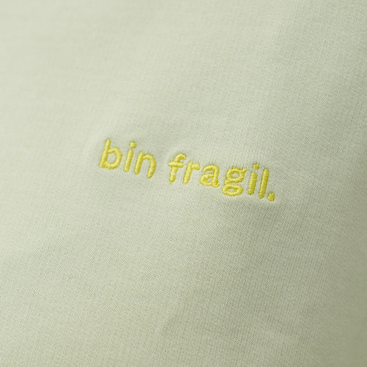Oversized Sweatshirt "bin fragil"
