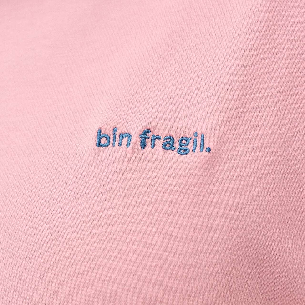 Oversized T-shirt "bin fragil"