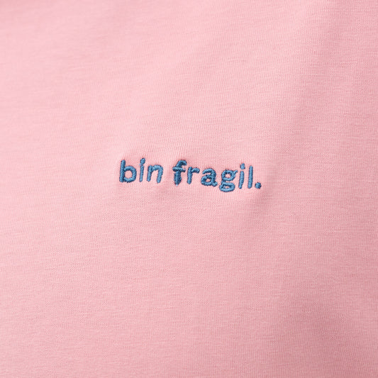Oversized T-shirt "bin fragil"