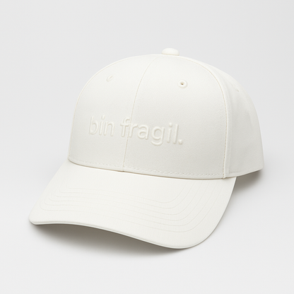 Cap "bin fragil"