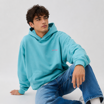 Oversized Hoody "bin fragil"