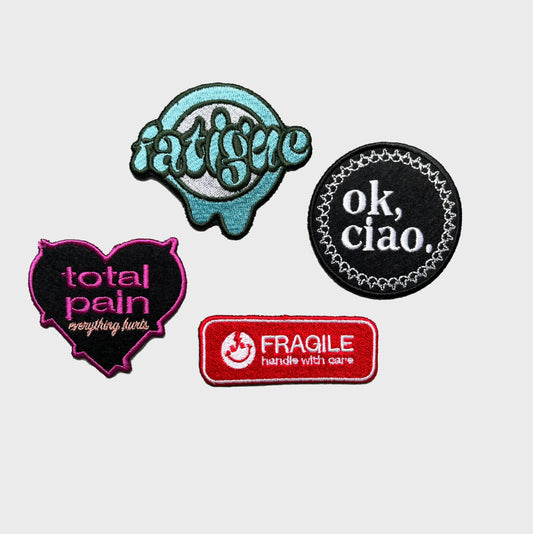 Ensemble de 4 badges
