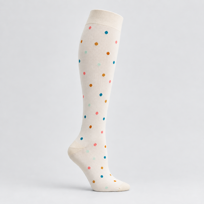 Polkadot support stockings
